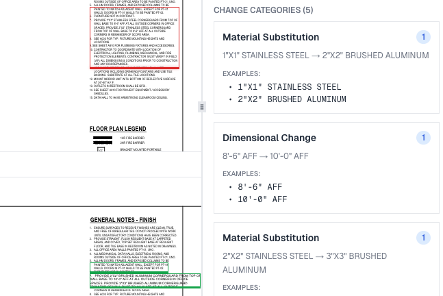 Link changes to the original